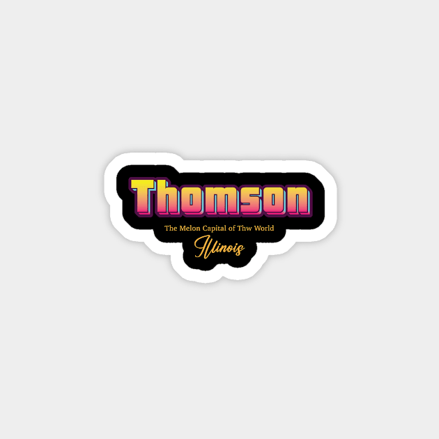 Thomson Sticker by Delix_shop